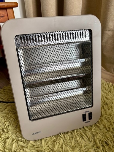 【ほぼ未使用】電気ストーブ