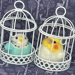 インコさん置物