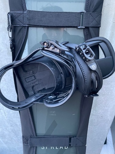 スノーボード　スプレッド板　バートンブームビンディング