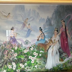 大きな美しい　仙女絵画の画像