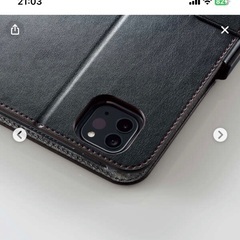 【ほぼ未使用】11インチiPad pro用ソフトレザーケース　ブラックの画像