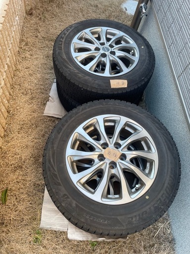 15インチ 多スポーク ホイール ZAXタイヤセット