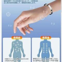 【新品未使用】静電気除去ブレスレットの画像