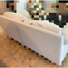 【タバコ、ペットなし！値引き相談応じます！】 三人掛けソファの画像