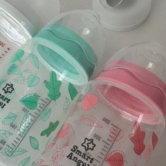 お譲り先決定＊哺乳瓶 まとめて4つ ピジョン 西松屋の画像