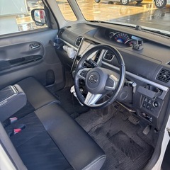 タントカスタムターボ　白　車検R8年１月まであります！両側パワースライドの画像