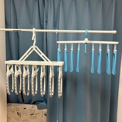 洗濯ハンガー　7連　8連　ワンタッチ　取り外し可能