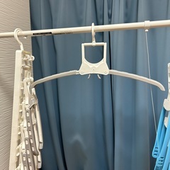 洗濯ハンガー　7連　8連　ワンタッチ　取り外し可能の画像