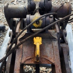 ユンボ　ハサミ　アタッチメント　中古　油圧ショベル の画像