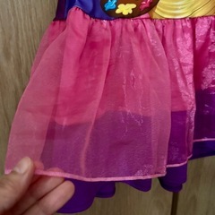 ラプンツェル 半袖ワンピース 110cmの画像