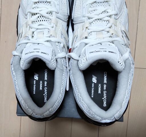 COMME des GARONS×New Balance 1906R コムデギャルソン オム × ニューバランス 1906R "ホワイト" 26cm