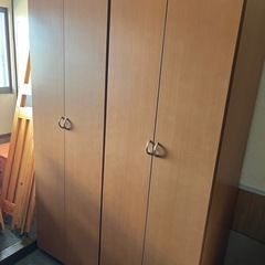 ワードロープ衣類収納棚3点