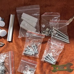 30a ランドリーラック 棚付き 3段式 洗濯機 ラック ホワイト 組立品 DEWEL 金属製  洗濯機棚 収納棚 y022003aの画像