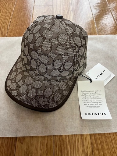 【新品未使用】coach ベースボールキャップ