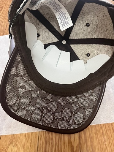 【新品未使用】coach ベースボールキャップ COACH（コーチ） ベースボールキャップ SCULPTED C BASEBALL HAT CCN89 