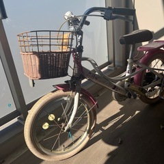 16インチ　子供用自転車の画像