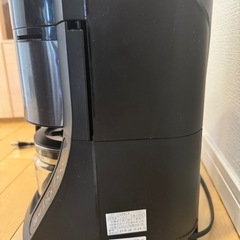 パナソニック コーヒーメーカー 全自動 ミル付き 沸騰浄水機能 デカフェ豆コース搭載 670ml ブラック NC-A57-Kの画像