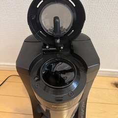 パナソニック コーヒーメーカー 全自動 ミル付き 沸騰浄水機能 デカフェ豆コース搭載 670ml ブラック NC-A57-Kの画像