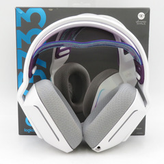 G733 LIGHTSPEED Wireless RGB Gaming Headset ゲーミングヘッドセット ワイヤレス ホワイト LogicoolG ロジクールジー G733-WHr ゲーム周辺機器 【コンプオフ金沢野々市店】