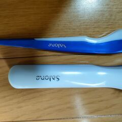セルフカット用 すきバサミ ヘアカットブラシ(サローネ) 散髪用ケープ セットの画像