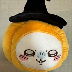 ちいかわ かぼちゃBIGぬいぐるみ ハロウィン 2体セットの画像