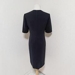 パレスガーデン ブラックフォーマルセットアップ ジャケット 半袖ワンピース 礼服 喪服 7 レディースの画像