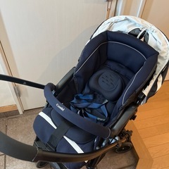 使いやすい！ベビーカー　オート４キャス　１ヶ月〜　説明書付き　コンビの画像