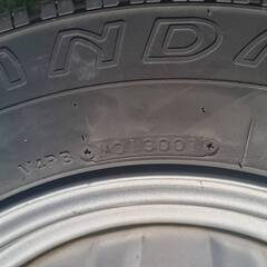 【中古】SUZUKI/スズキ/ジムニー/鉄チン/スチールホイール/16インチ/FALKEN/1本の画像