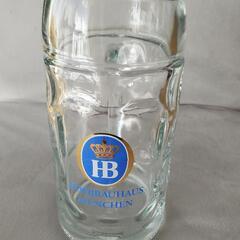 【未使用】ドイツミュンヘン 0.5リットルHB hofbrauhausビアジョッキ 2個の画像