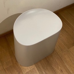 良品計画 スタッキングスツール ライトグレー カラーの画像