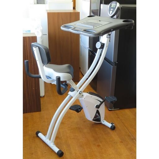 ♪ALINCO/アルインコ ながらバイク AFB4518 テーブル付 折りたたみエアロバイク 札幌♪