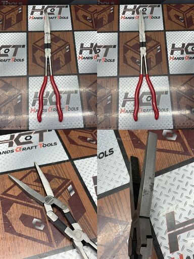 【中古】マックツールズ MACTOOLS P13DJBN/P13DJDB/P13DJLN ロングノーズプライヤー 3点セット