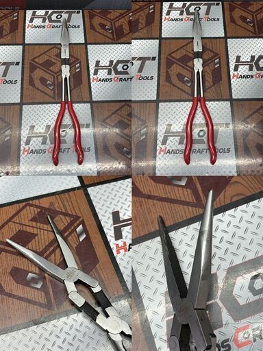 【中古】マックツールズ MACTOOLS P13DJBN/P13DJDB/P13DJLN ロングノーズプライヤー 3点セット