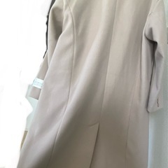 5 ZIP FIVE コート Mサイズ　秋冬春　ダウンジャケット ベージュ  ビジネスなど ロングコート メンズの画像