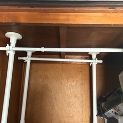押し入れ 突っ張り棒 3点セットの画像