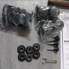 503fk ★受け渡し決まりました。【未使用品・現状品】[ドウシシャ]ルミナス スチールラック カラー ブラウン 4段  LCR-45-4BRの画像