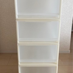 無印良品　衣装ケース　4点セットの画像