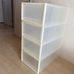 無印良品　衣装ケース　4点セットの画像