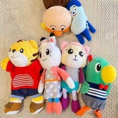 しまじろうとぬいぐるみセット　アンパンマン  コッシー