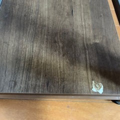 受け渡し決まりました　机と棚の画像