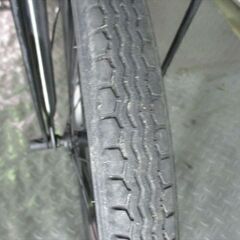 E79　★　9800円★　折りたたみ中古自転車【20インチ　黒　かご付き 】の画像