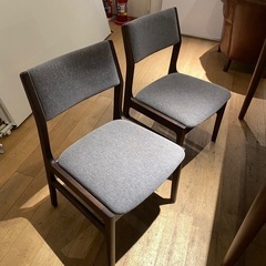 美品 カリモク 60 ダイニングテーブル 4点 セットの画像
