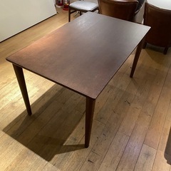 美品 カリモク 60 ダイニングテーブル 4点 セットの画像