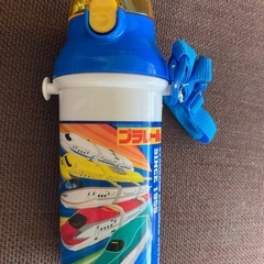 新品未使用　プラレール水筒　直飲みタイプ