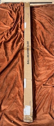 39a AOLISHENG 【未使用品・開封品】超重量用 スライドレール 幅76mm ロック付き 1500mm 耐荷重 160 kg 