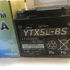 オートバイ用バッテリー　YTX5L BS ユアサ製　原付　ホンダ...