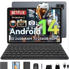 タブレット 10インチ タブレット 24GB+256GB ROM...