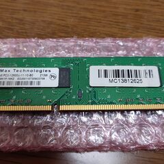 DDR3 DIMM 4GB デスクトップPC用メモリ