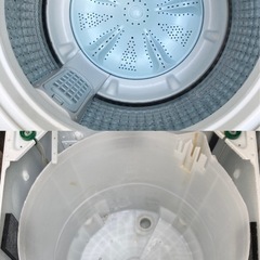 ✨洗濯槽分解クリーニング済み✨AQUA 7kg洗濯機　AQW-GP70JJの画像