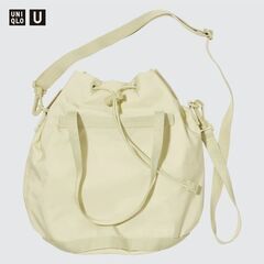 UNIQLO ユニクロ バケットバッグ 巾着バッグ 軽量の画像